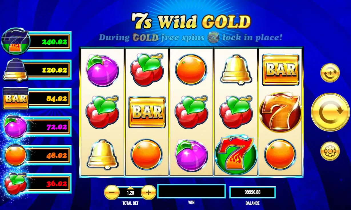 7s Wild Gold demo