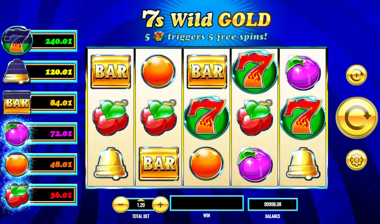 7s Wild Gold Slot
